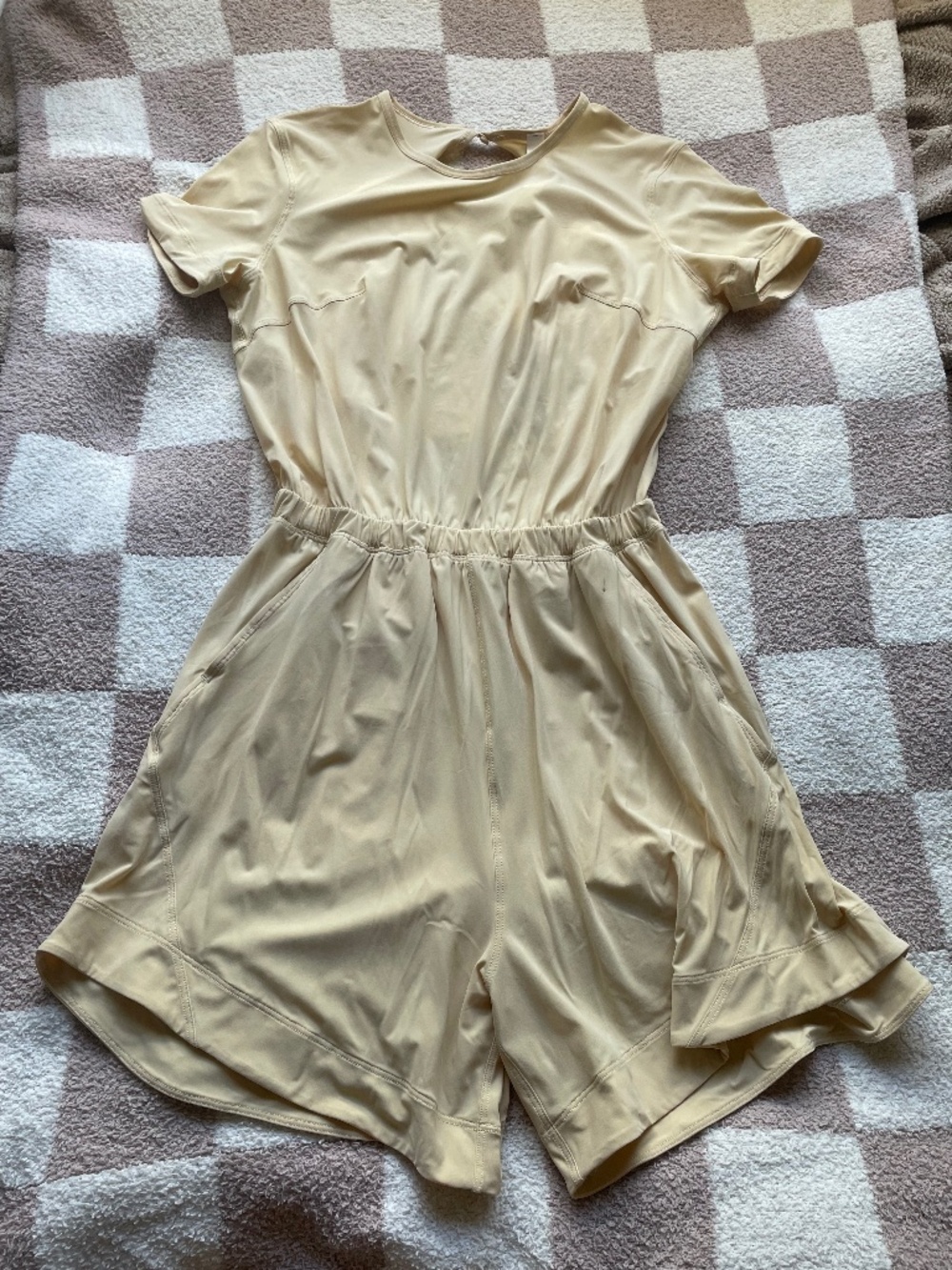 Lululemon Butter Yellow Romper Size 4